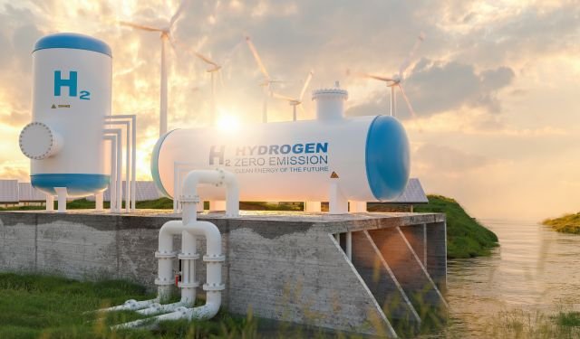 hydrogen zero emissions energy storage by the river