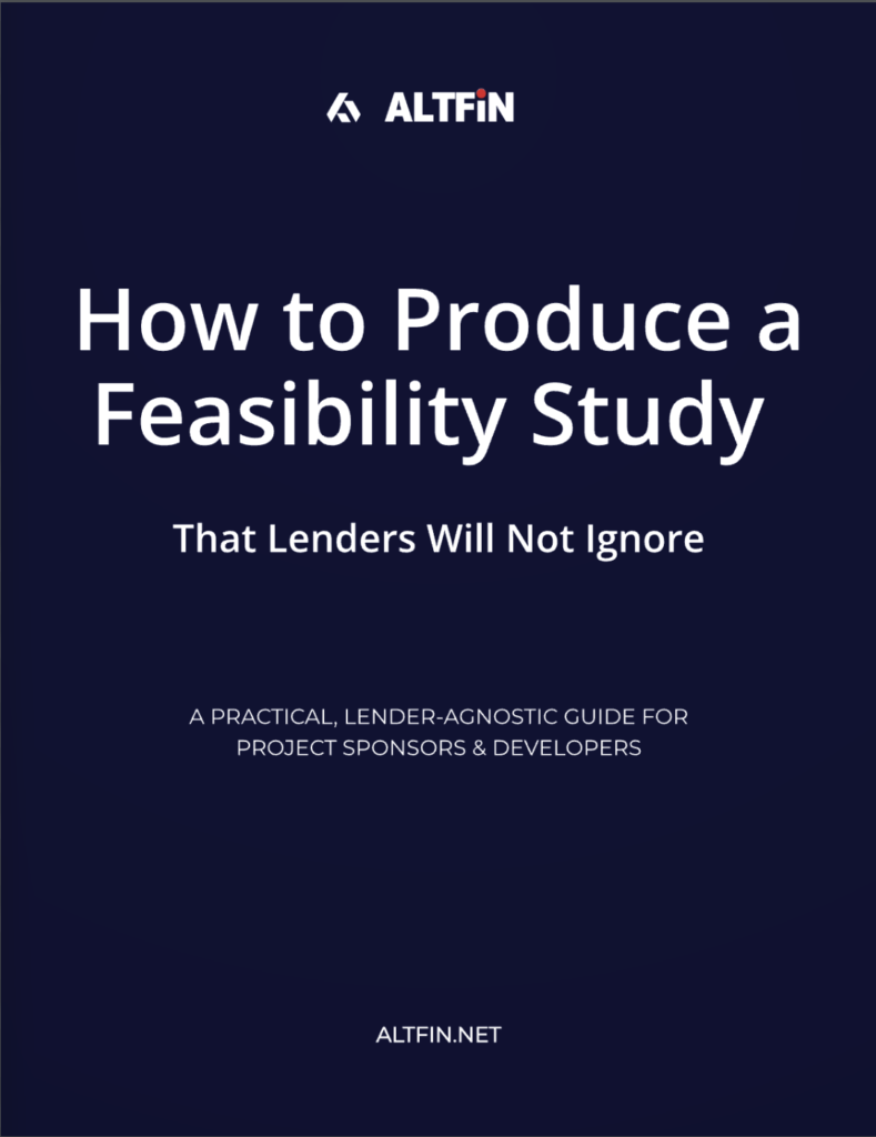 Cover of How to Produce a Feasibility Study That Lenders Will Not Ignore – institutional project finance guide for developers and sponsors
