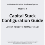 Cover of Capital Stack Template Pack