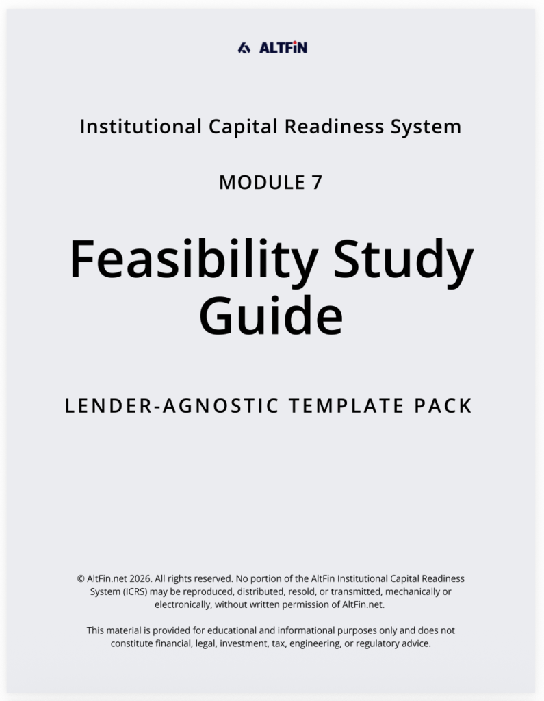 Cover of Feasibility Study Template Pack