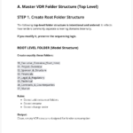 Screenshot of VDR Root Folder Structure from AltFin's VDR Guide