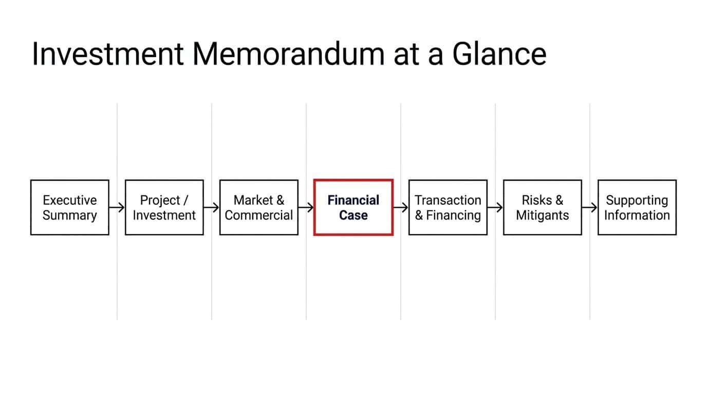 IM investment memorandum at a glance